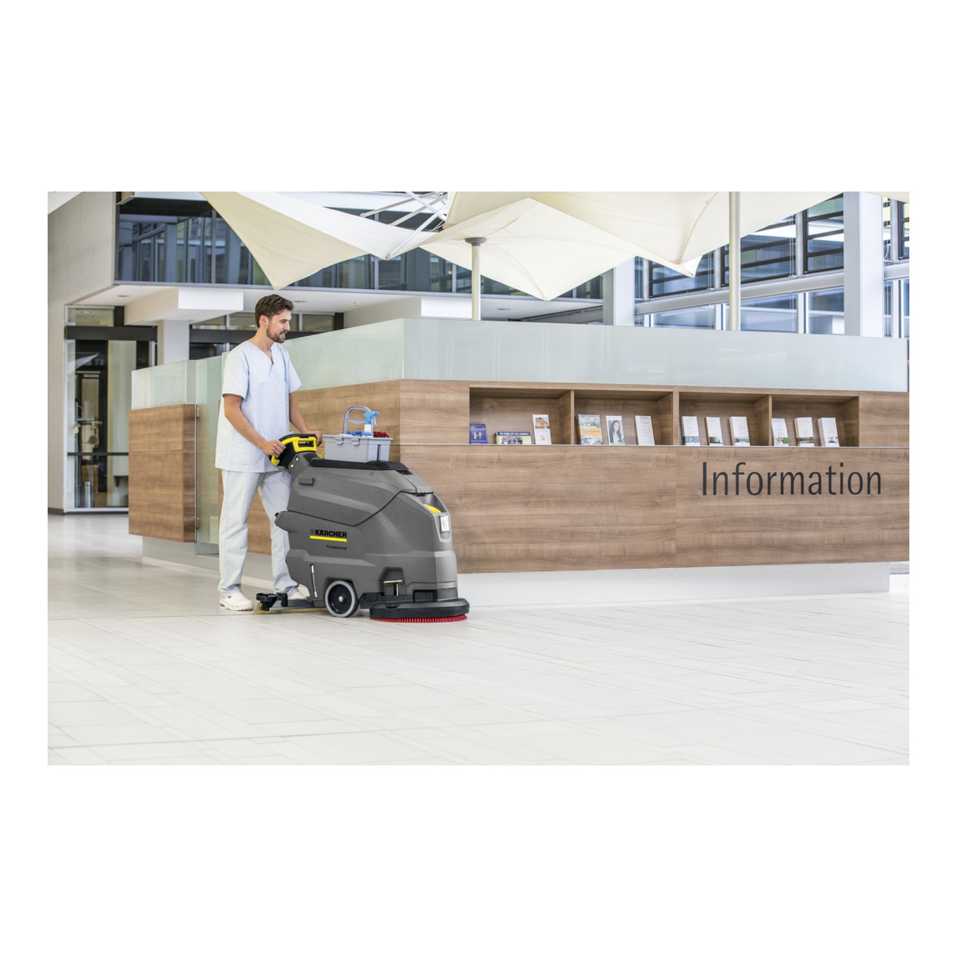 Kärcher BD 50/50 C BP Classic Walk-Behind Floor Scrubber L