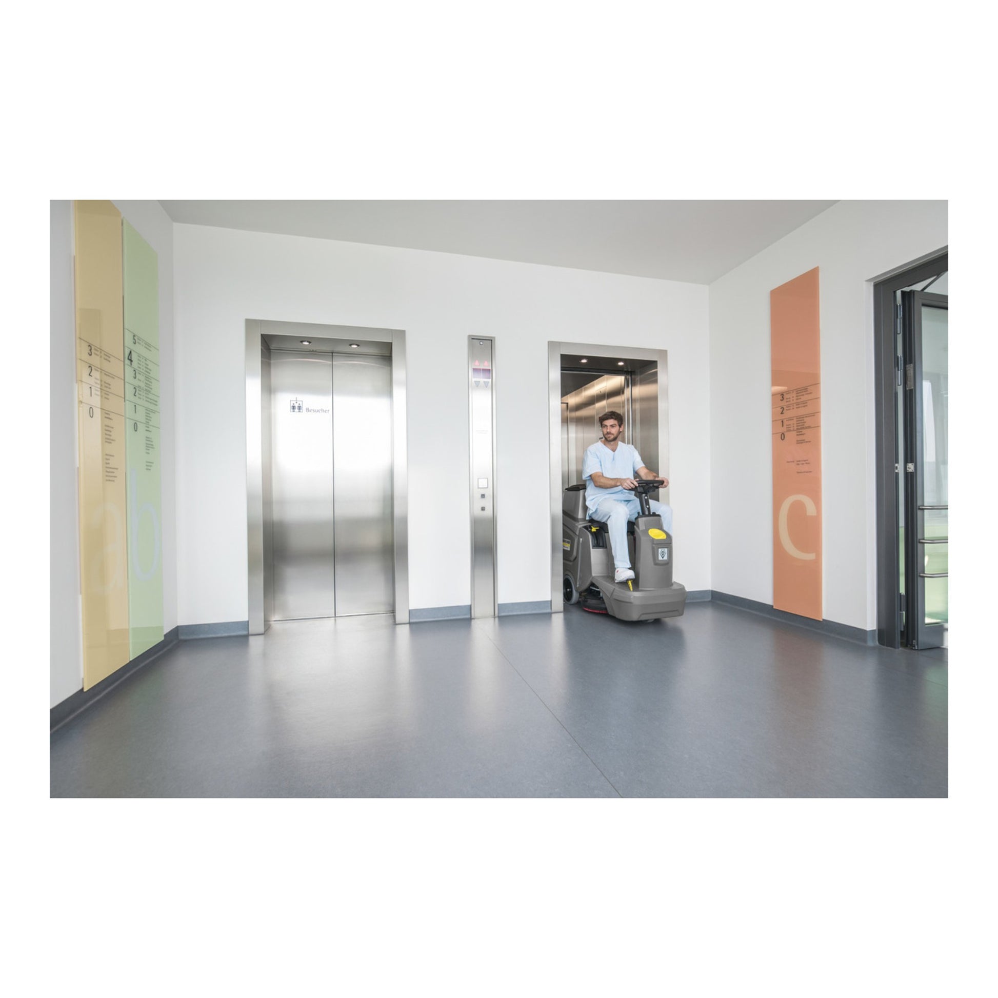 Kärcher BD 50/70 R Bp Ride-On Floor Scrubber J