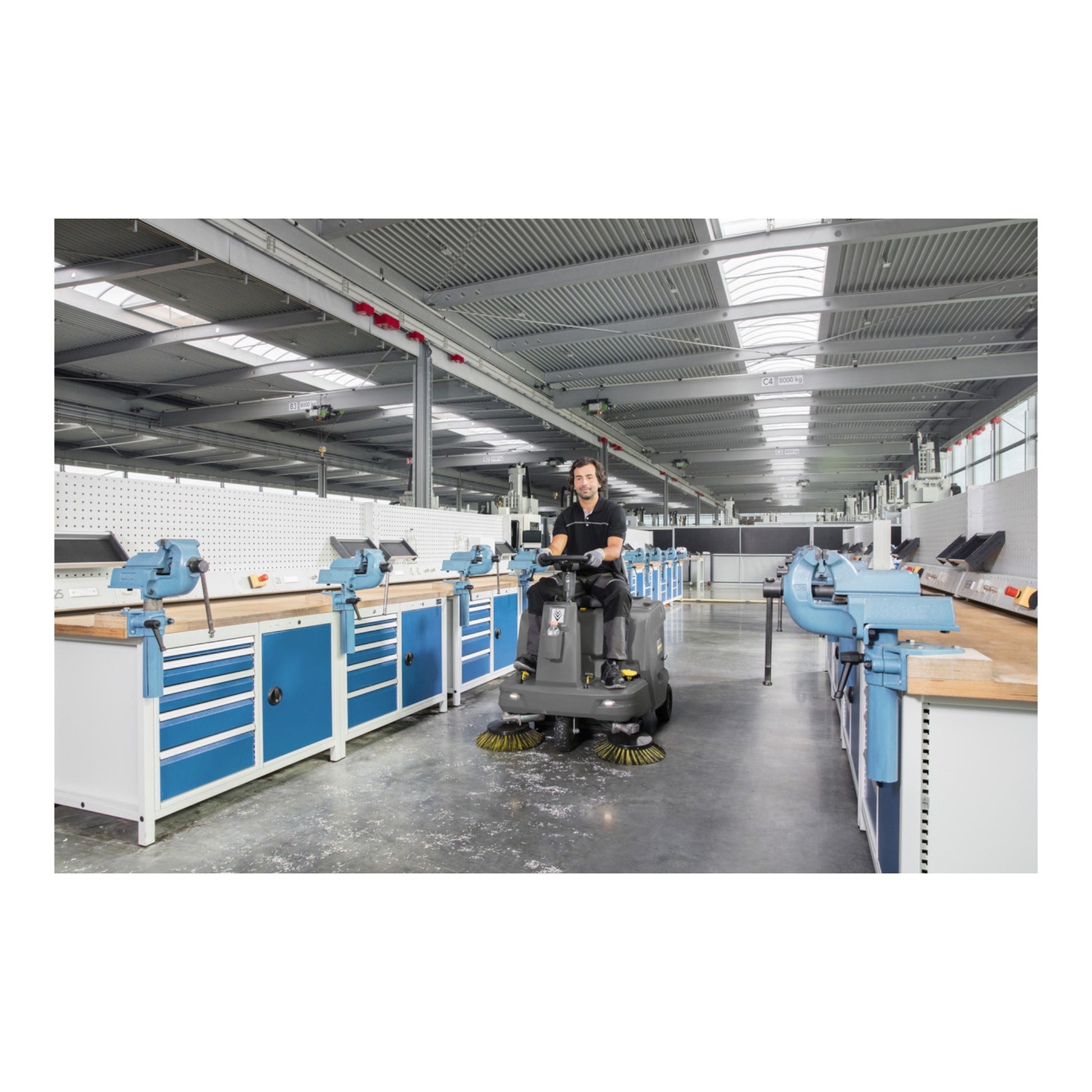 Kärcher KM 85/50 R Bp Ride-On Vacuum Sweeper H