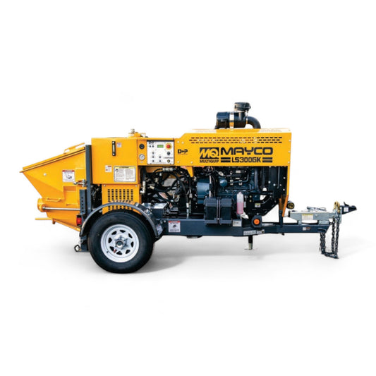 Mayco LS300GKWR Hydraulic Concrete Pumps