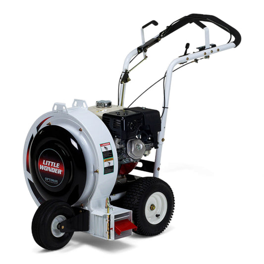 Little Wonder 9270 Series Honda GX270 self-propelled Optimax blower with commercial-grade engine and high-volume airflow