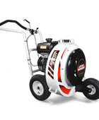 Little Wonder 9390 Series Optimax push blower with high-power engine, commercial-grade build, and powerful airflow