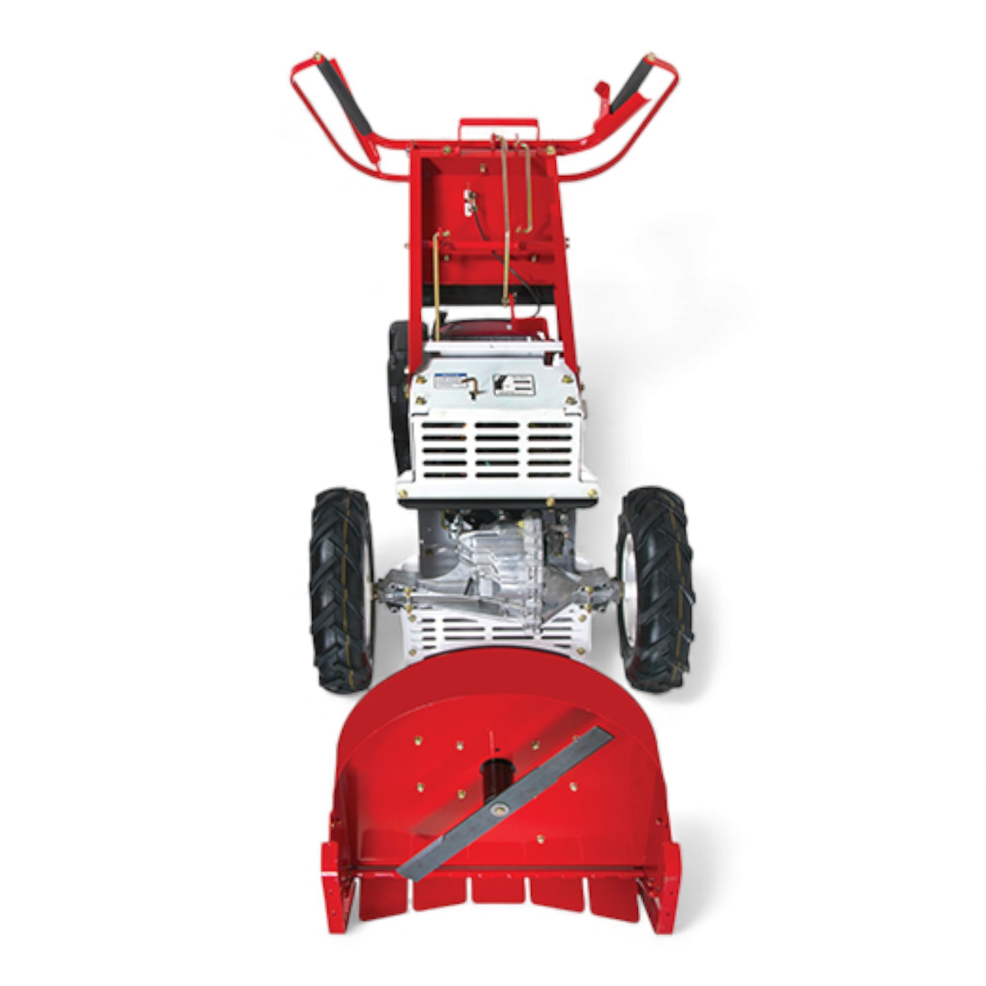 Little Wonder 26-inch hydrostatic brush cutter with Honda GXV390 engine and heavy-duty cutting deck