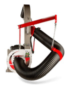 Little Wonder Monster 18 HP truckloader with high-velocity debris intake and heavy-duty steel housing