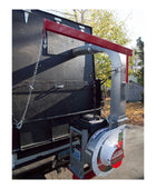 Little Wonder Monster 18 HP truckloader with high-velocity debris intake and heavy-duty steel housing