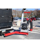 Little Wonder Monster 18 HP truckloader with high-velocity debris intake and heavy-duty steel housing