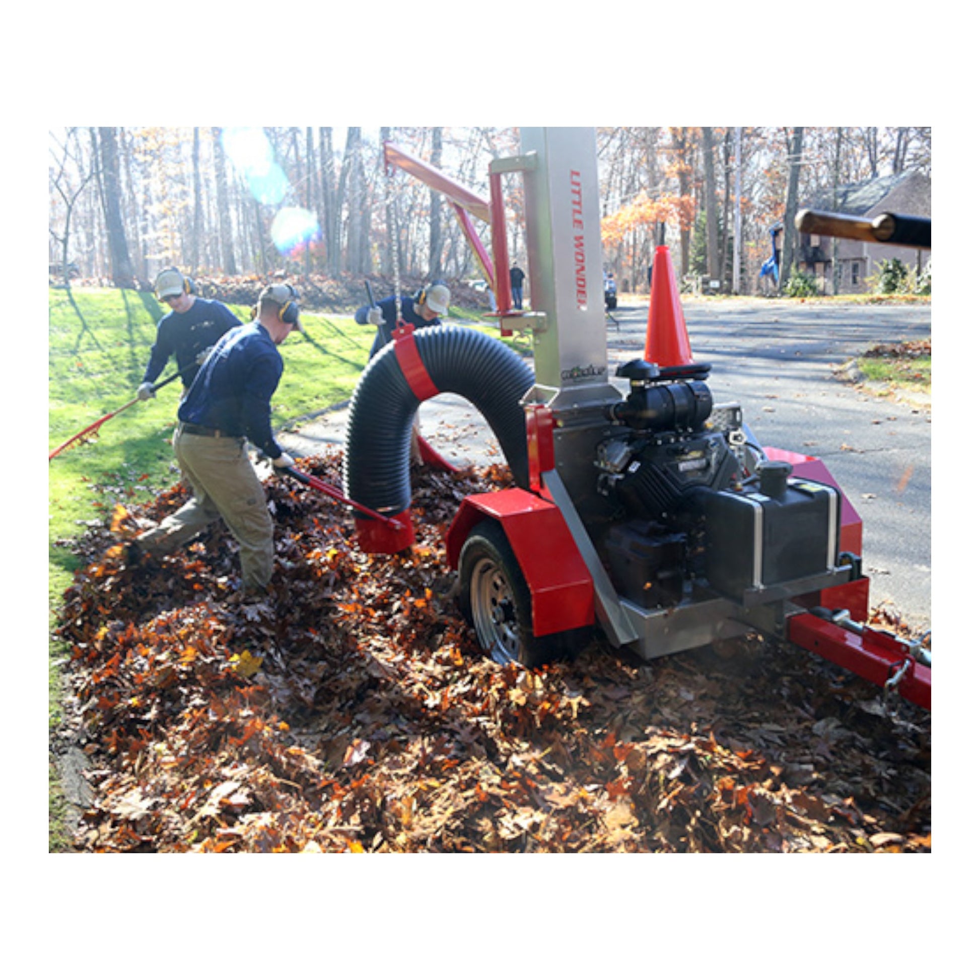 Little Wonder Monster 29 HP truckloader with powerful debris suction and commercial-grade steel impeller