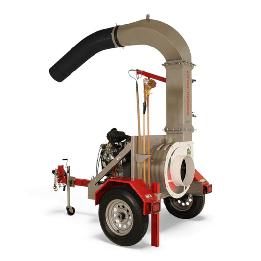 Little Wonder Monster 35 HP truckloader debris vacuum with extreme-duty impeller and high-capacity intake