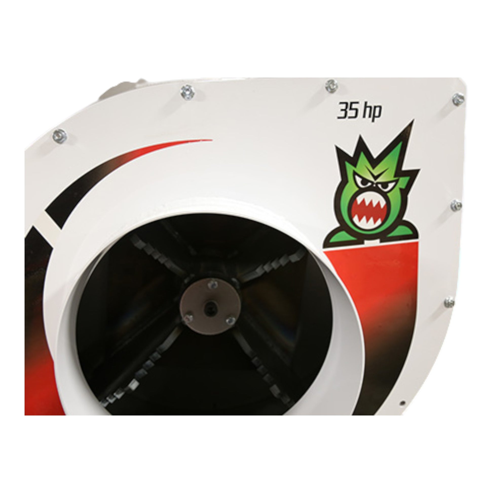 Little Wonder Monster 35 HP truckloader debris vacuum with extreme-duty impeller and high-capacity intake