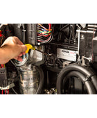 Little Wonder Monster 49 HP truckloader debris vacuum with integrated trailer, high-power intake, and commercial steel construction