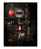 Little Wonder Monster 49 HP truckloader debris vacuum with integrated trailer, high-power intake, and commercial steel construction