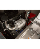 Little Wonder Monster 49 HP truckloader debris vacuum with integrated trailer, high-power intake, and commercial steel construction