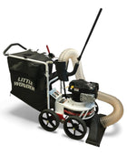 Little Wonder Pro Vac SI debris vacuum with heavy-duty suction, steel housing, and large-capacity collector