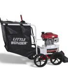 Little Wonder Pro Vac SI debris vacuum with heavy-duty suction, steel housing, and large-capacity collector