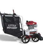Little Wonder Pro Vac SI debris vacuum with heavy-duty suction, steel housing, and large-capacity collector