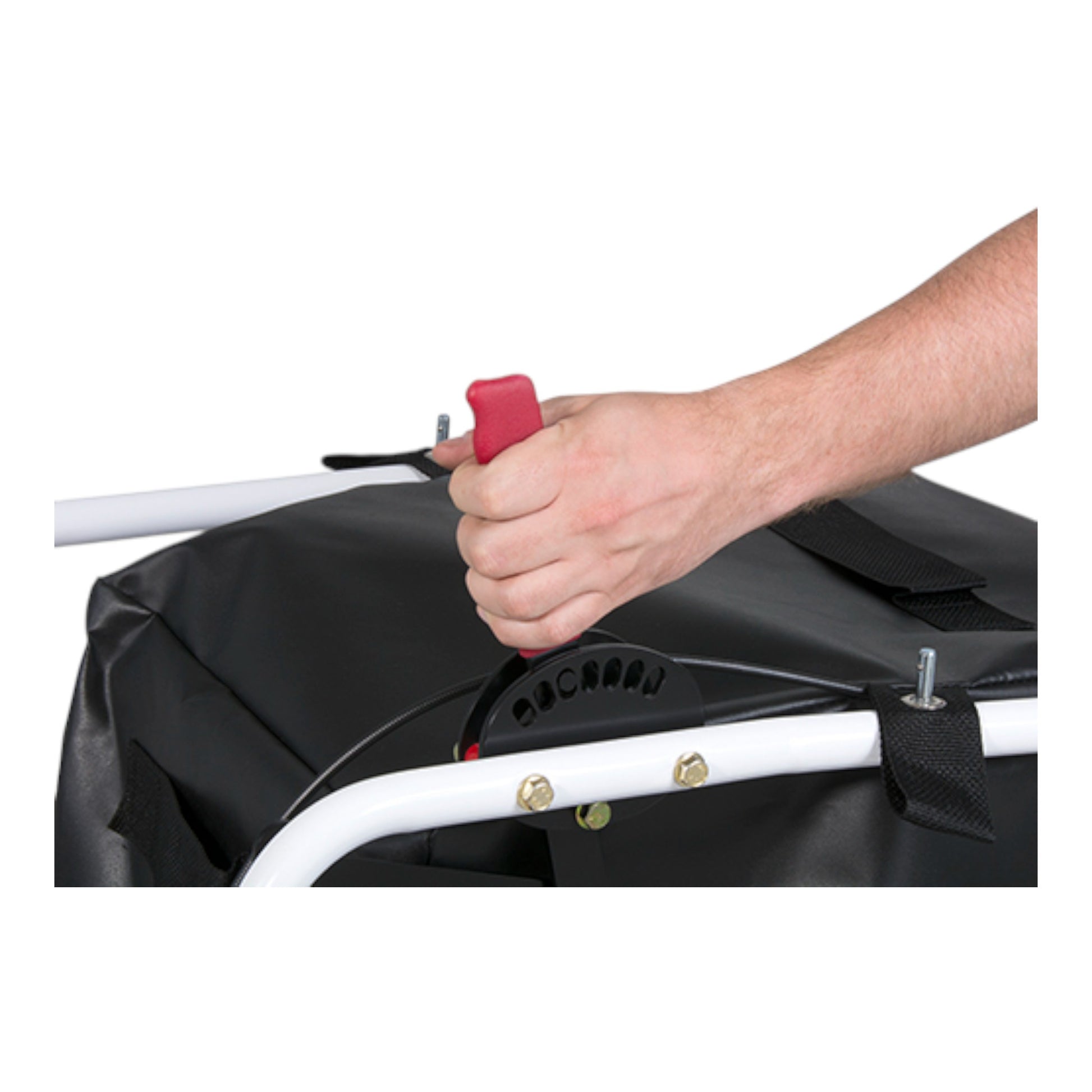 Little Wonder Pro Vac SI debris vacuum with heavy-duty suction, steel housing, and large-capacity collector