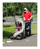 Little Wonder Pro Vac SI debris vacuum with heavy-duty suction, steel housing, and large-capacity collector