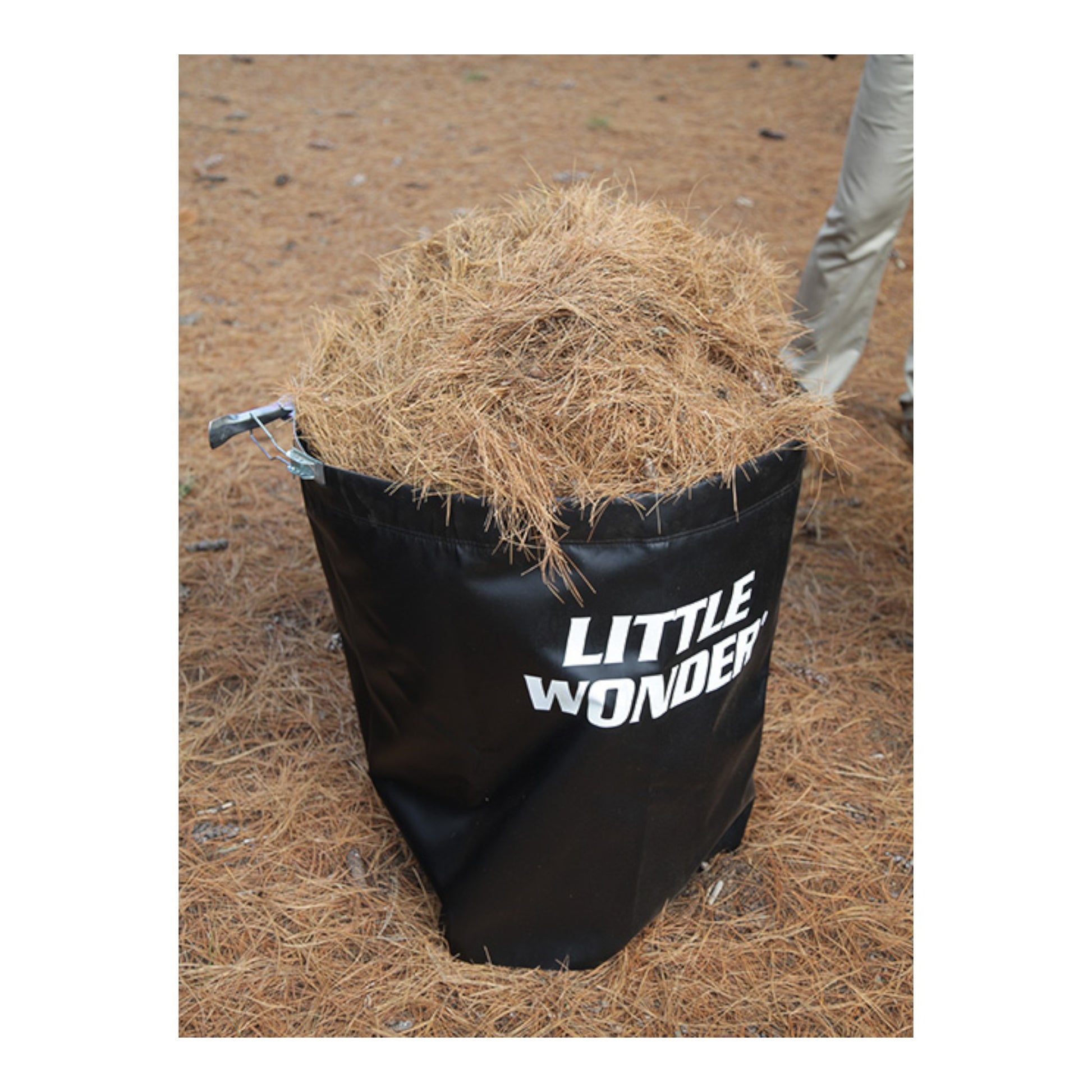 Little Wonder Pro Vac SP debris vacuum with Honda GX270 engine and high-capacity collection system