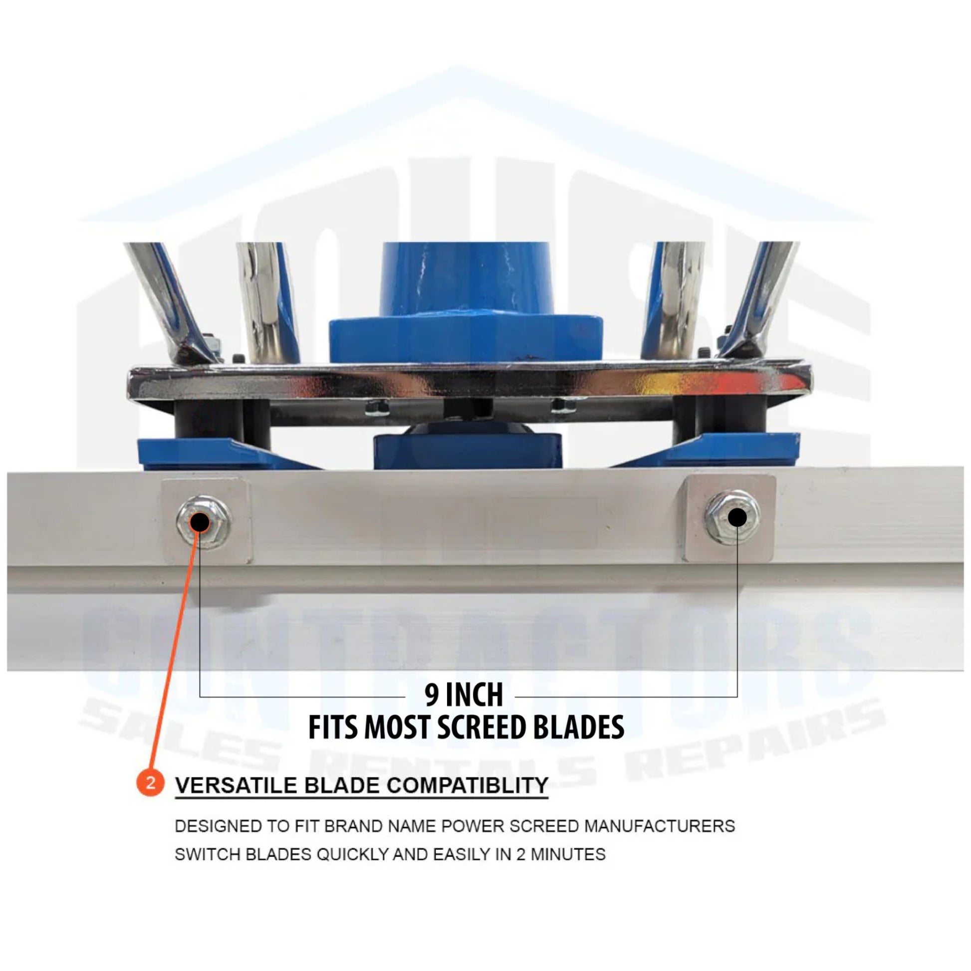 Bartell Mush35 Screed Blades (2 Blades)