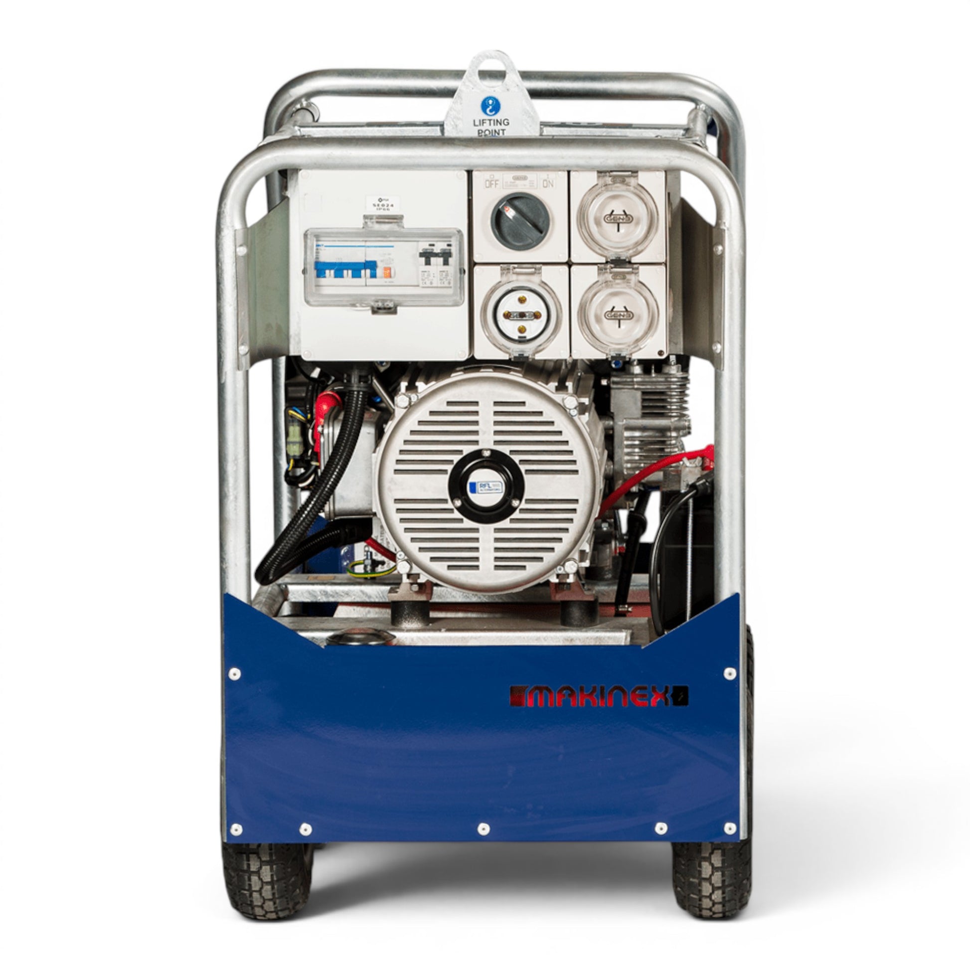 Makinex GEN-16P-MS-480 16kW 480V Gasoline Generator B