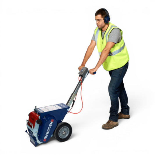 Makinex VS-125-US Décapageur de sols industriel robuste B