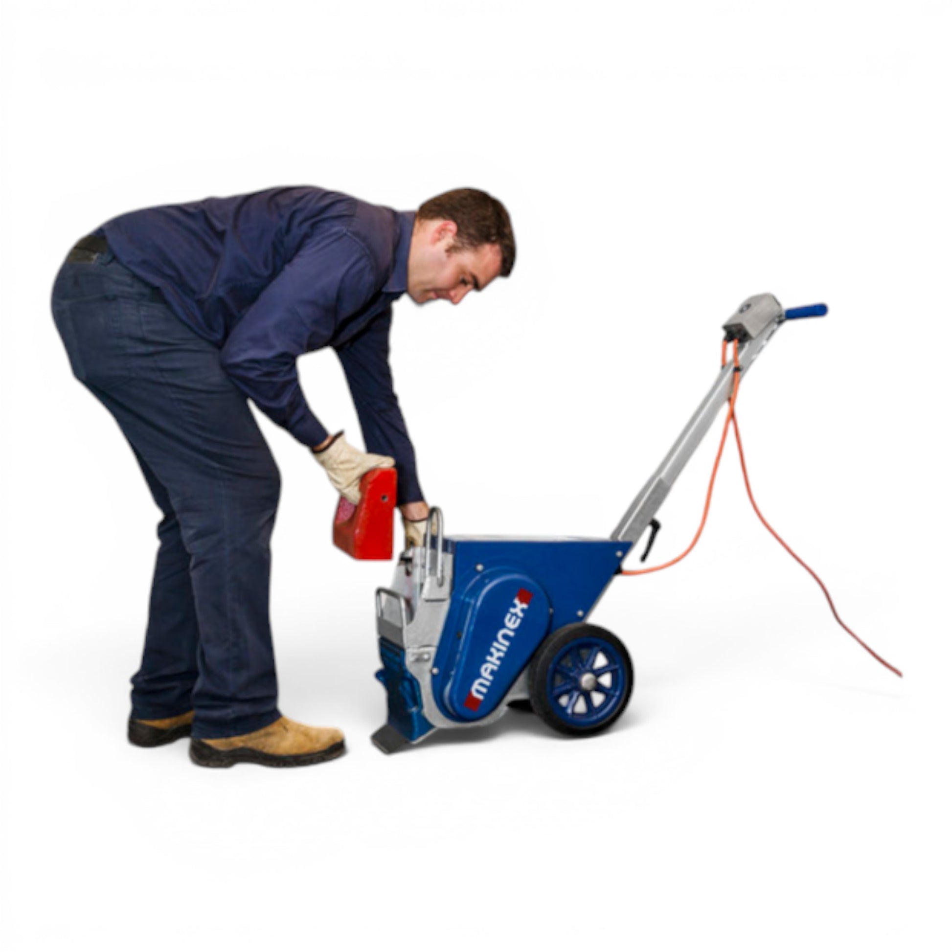 Makinex VS-125-US Desincrustador de Pisos Industrial de Alta Resistencia D