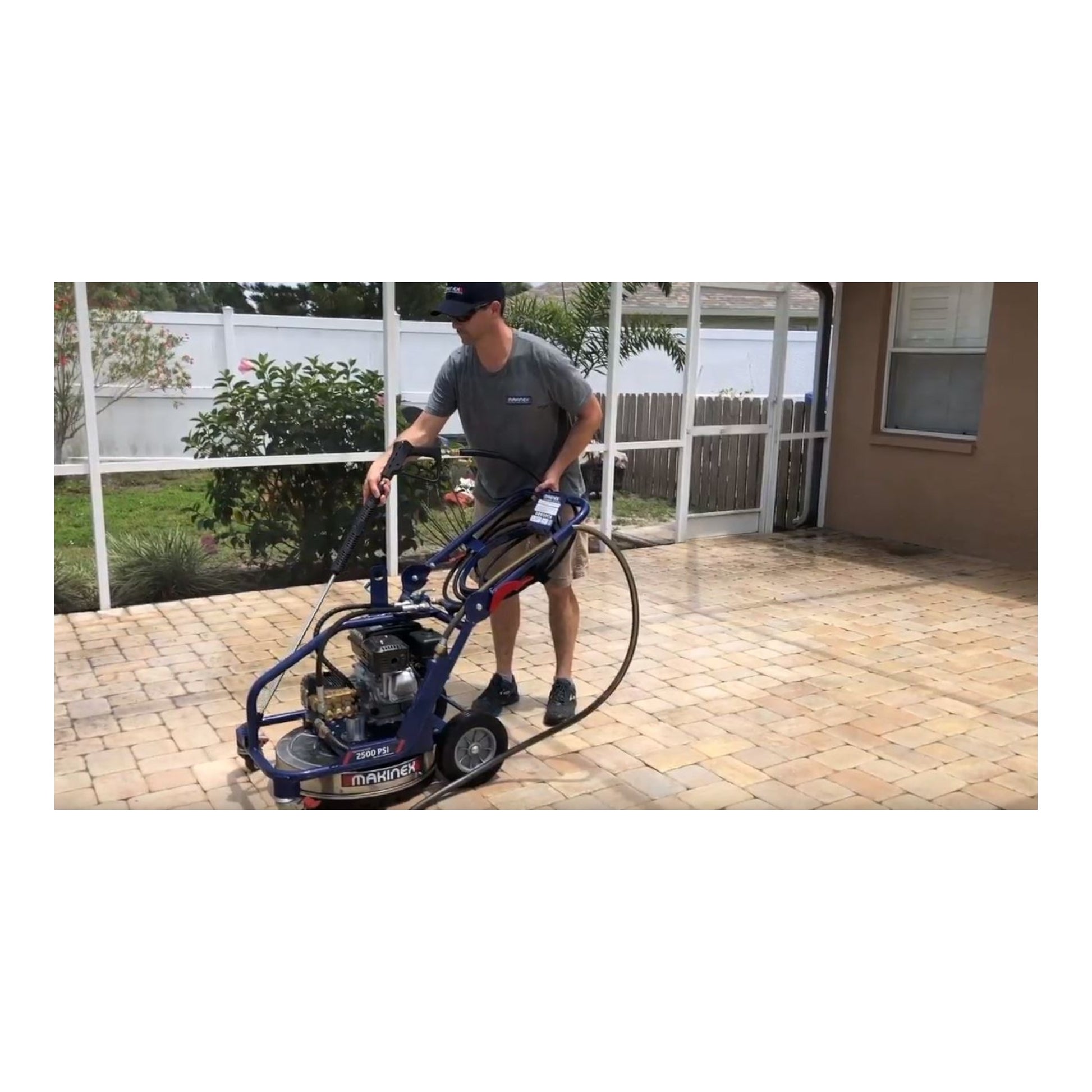 Makinex DPW-2500-0A-HU-50 2500 PSI Lavadora de alta presión dual J