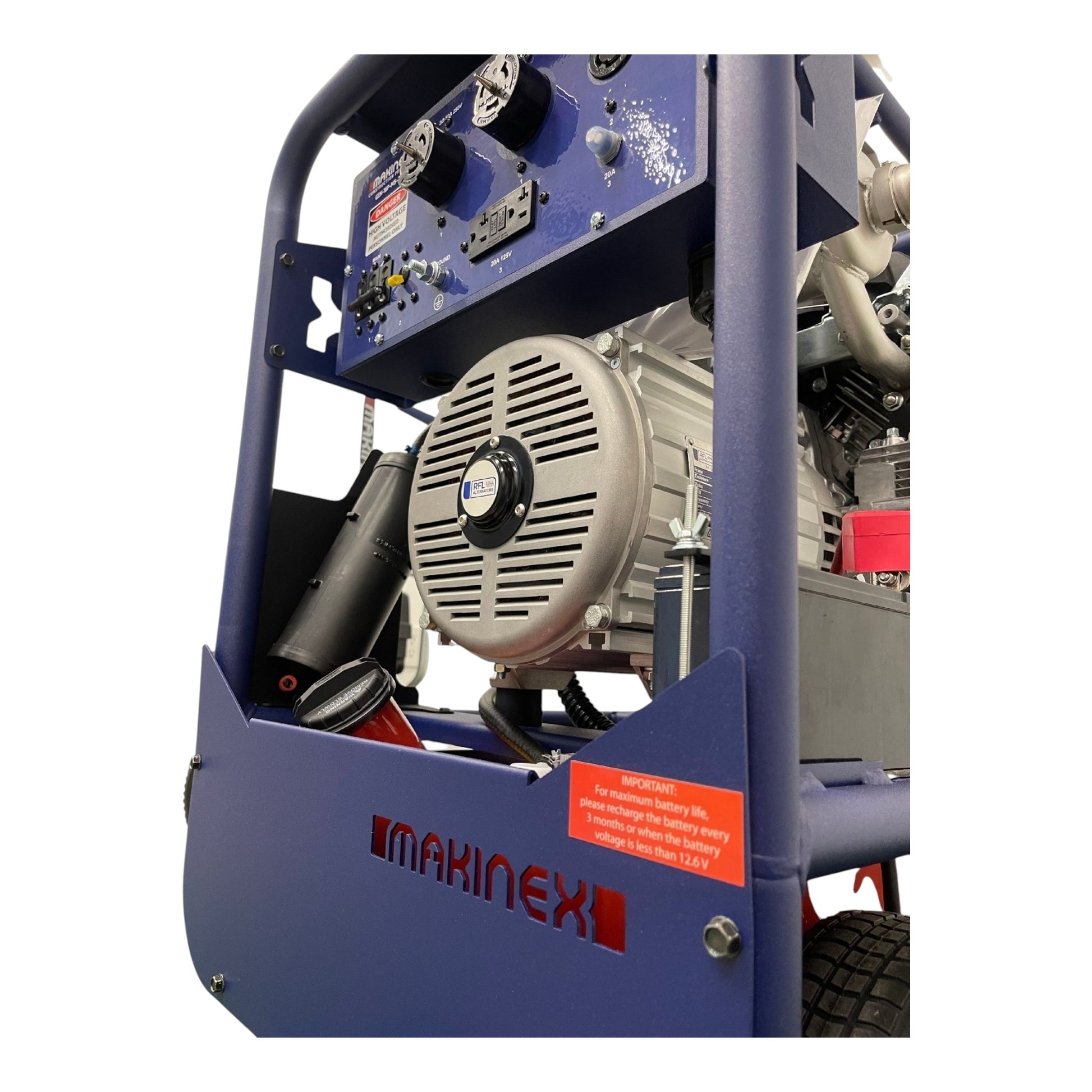 Makinex GEN-16P-MS-240 16kW 240V Gasoline Generator E