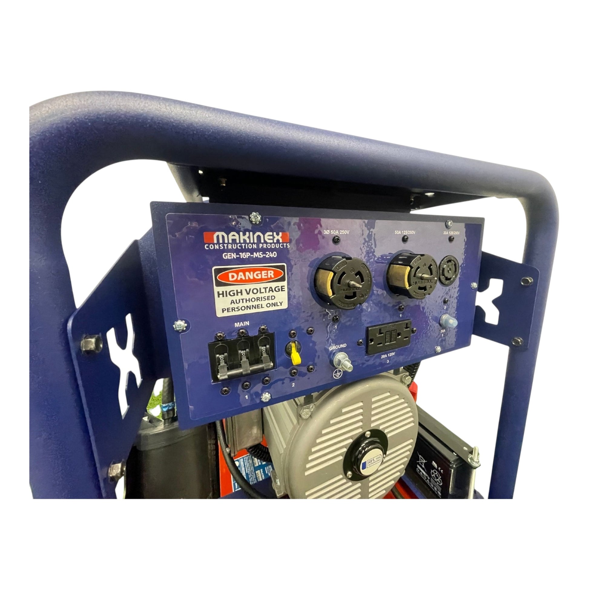 Makinex GEN-16P-MS-240 16kW 240V Gasoline Generator D