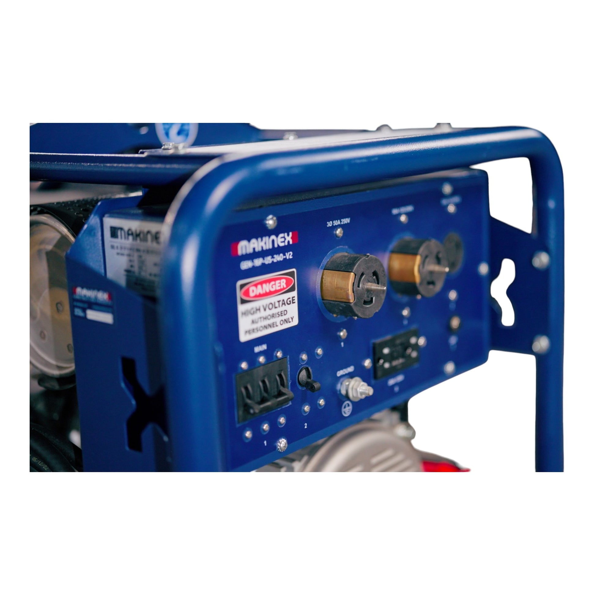 Makinex GEN-16P-MS-240 16kW 240V Gasoline Generator C
