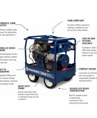 Makinex GEN-23P-MS-240 23kW Gasoline Generator B