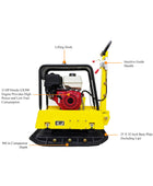 PMEC330 Commercial Honda GX390 Reversible Plate Compactor