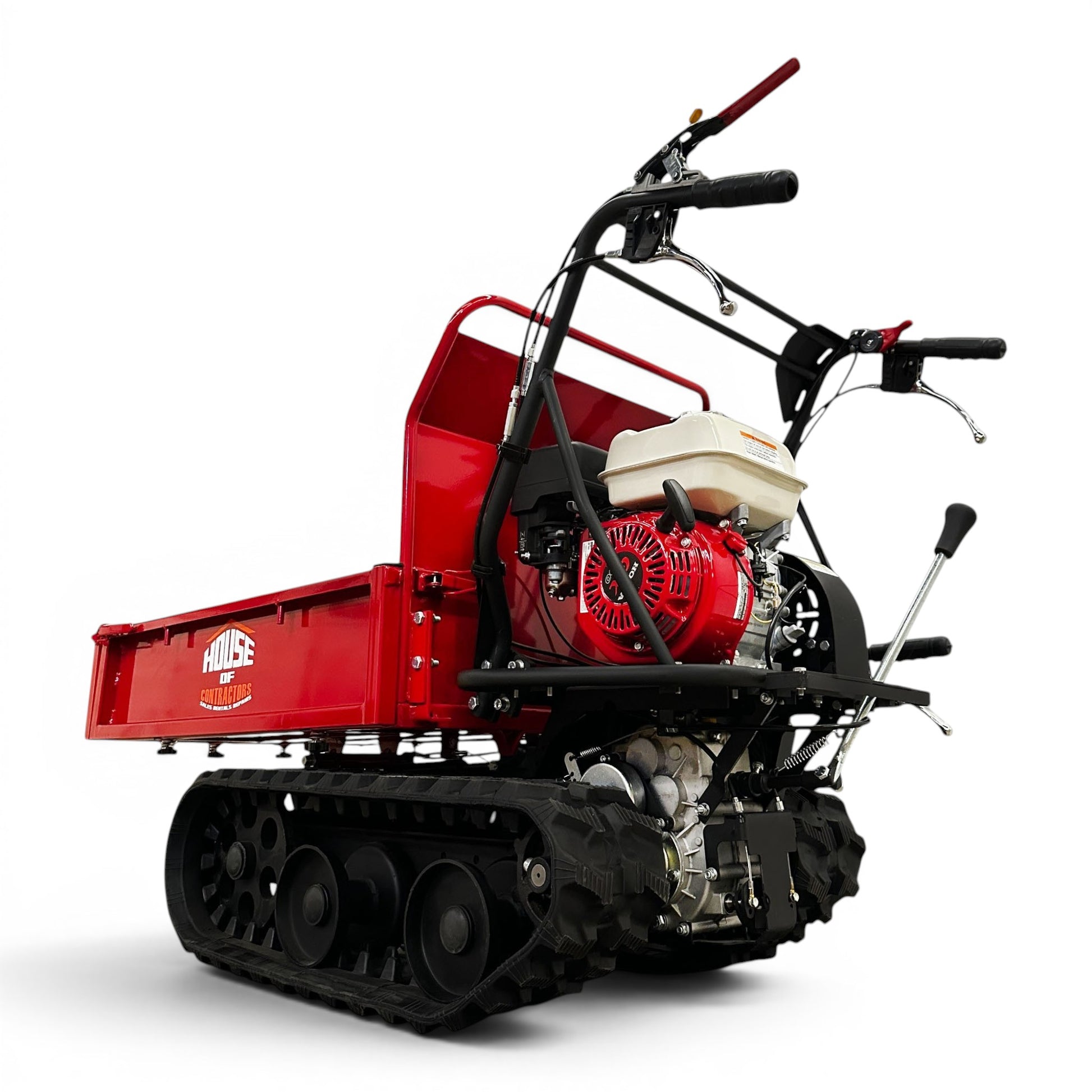 HOC PMEMD350C Track Dumper - Honda GX200 6.5 Hp, 300 kg (661 lb) Load Capacity A
