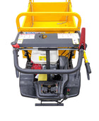 PMEMD350C Dumper sobre orugas Honda de 5,5 HP, capacidad de carga de 350 kg (770 lb)