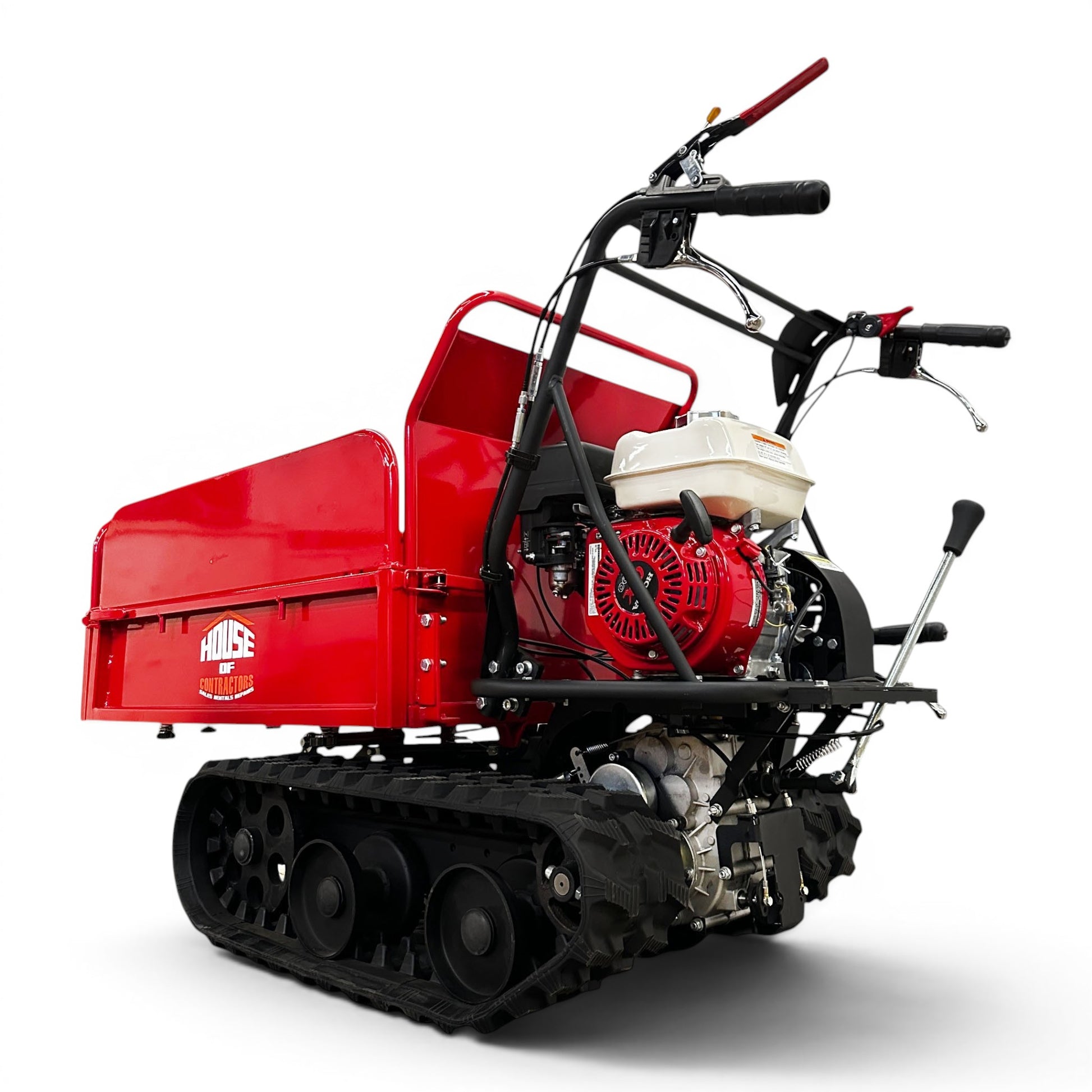HOC PMEMD350C Track Dumper - Honda GX200 6.5 Hp, 300 kg (661 lb) Load Capacity U