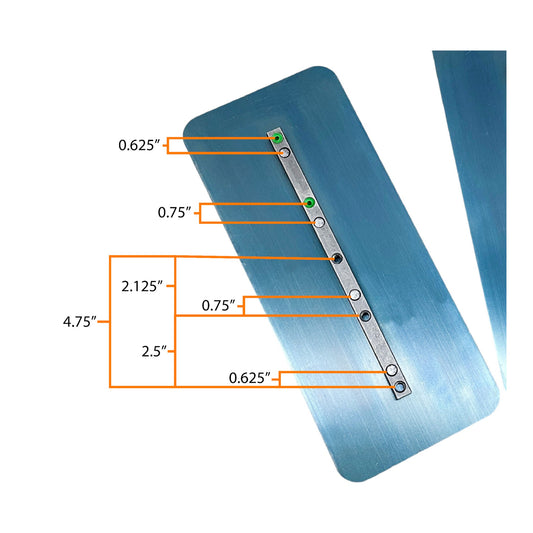 HOC 36 Inch Power Trowel Finishing Blades for PMES100