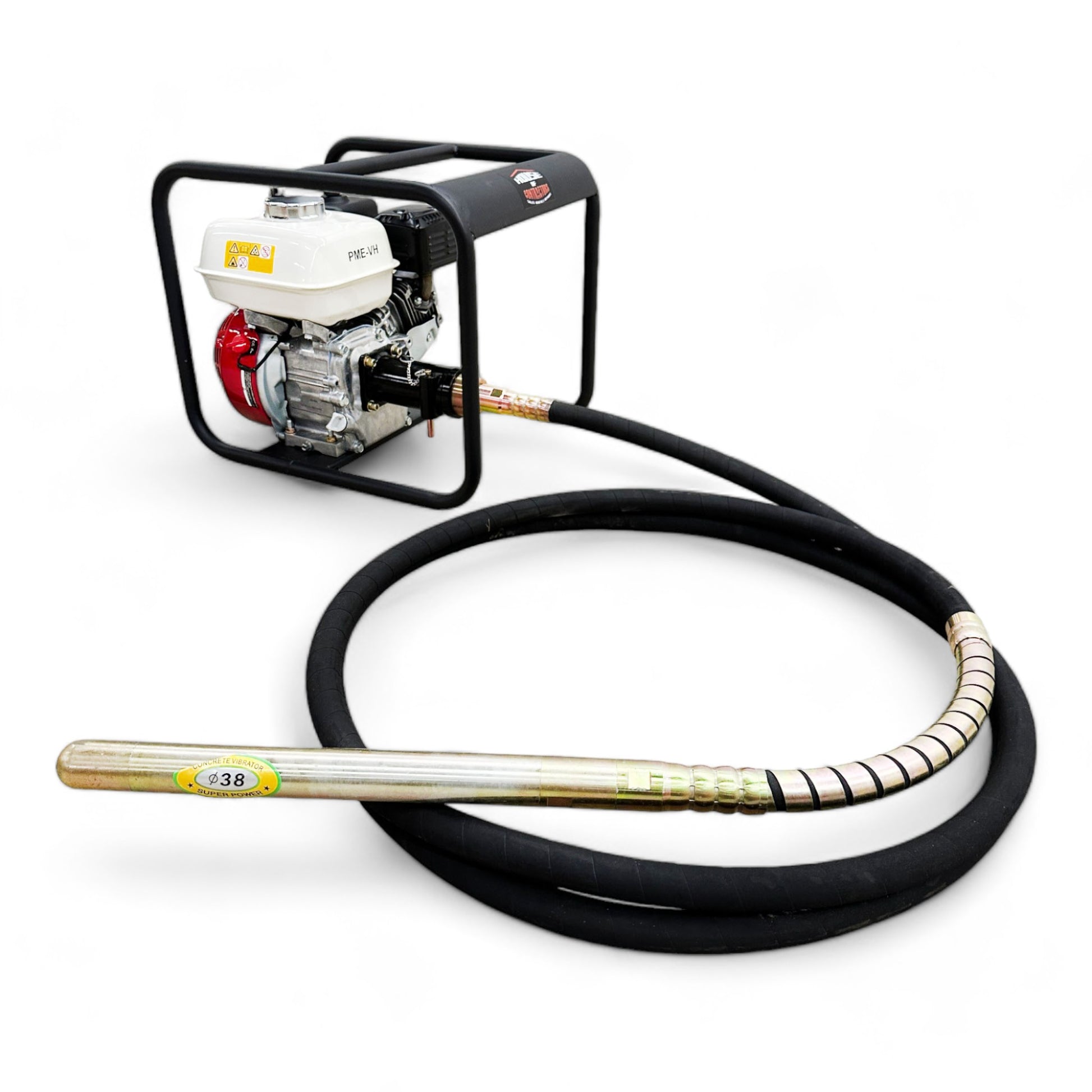 PMEVL Honda GX160 5.5 HP Commercial Concrete Vibrator PMEVL Honda GX160 5.5 HP Commercial Concrete Vibrator