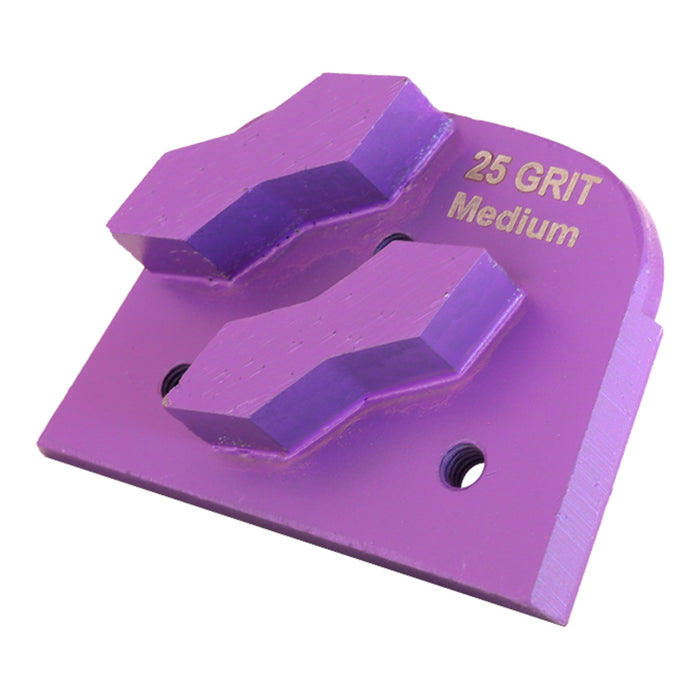 Bartell SLIDE-MAG 3-Piece Set Quick Change Metal Bond Diamond Tooling with 4 Grit Levels (16, 25, 40, 80)