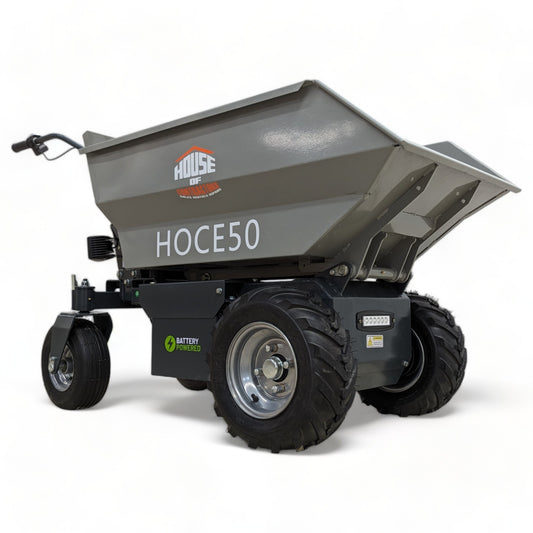 HOC HOCE50 Electric Dumper Buggy – 500 Kg (1102 lb) Load Capacity, 120V, Hydraulic Tipping A