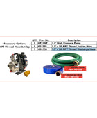 Multiquip QP15HP Honda GXH50 1.5英寸高压离心泵