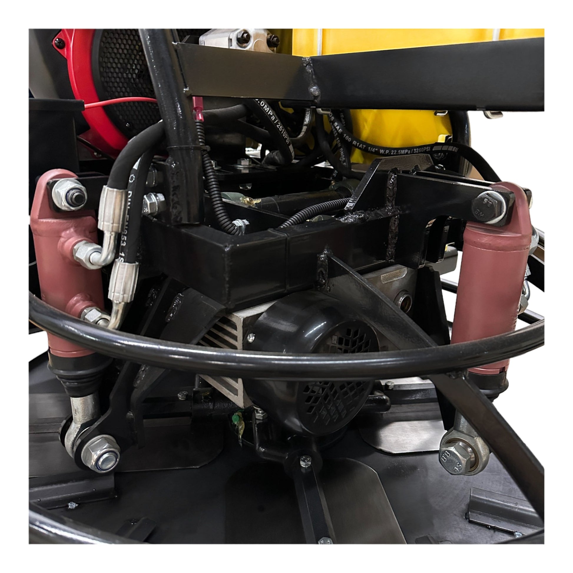 QUMH78 Honda GX690 Tour hydraulique de 36 pouces sur truelle mécanique