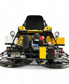 QUMH78 Hydraulic 36 pouces Ride sur Power Trowel, Honda GX690 22 HP, 155 tr / min