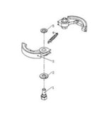 HOC RM32 Tamping Rammer Bracket Assembly Parts A