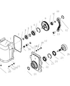 HOC RM32 Tamping Rammer Crankcase Assembly Parts A