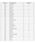 HOC RM32 Tamping Rammer Crankcase Assembly Parts B