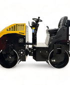 RWYL42B完全液压双鼓串联辊，2090磅，4496 lbf，本田GX390 13 HP