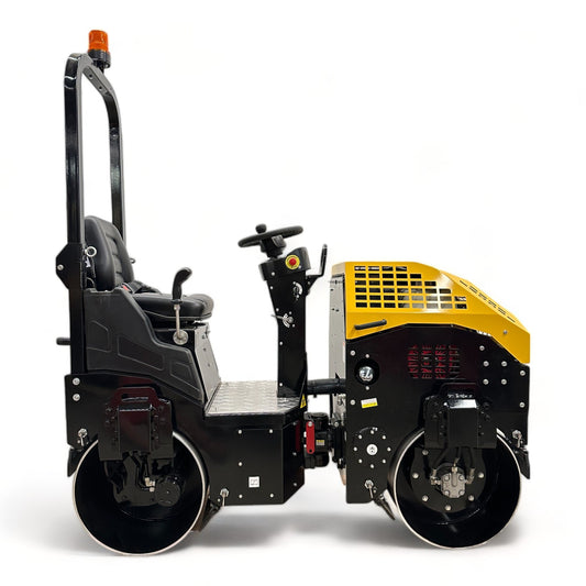 RWYL42B Fully Hydraulic Double Drum Tandem Roller, 2090 LB, 4496 LBF, Honda GX390 13 HP