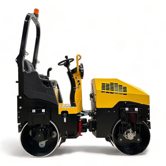 RWYL51 Fully Hydraulic Double Drum Tandem Roller, 3256 LB, 4945.8 LBF, HONDA GX630 20 HP