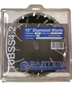 Bartell 10英寸钻石刀片，用于SG10 SAW