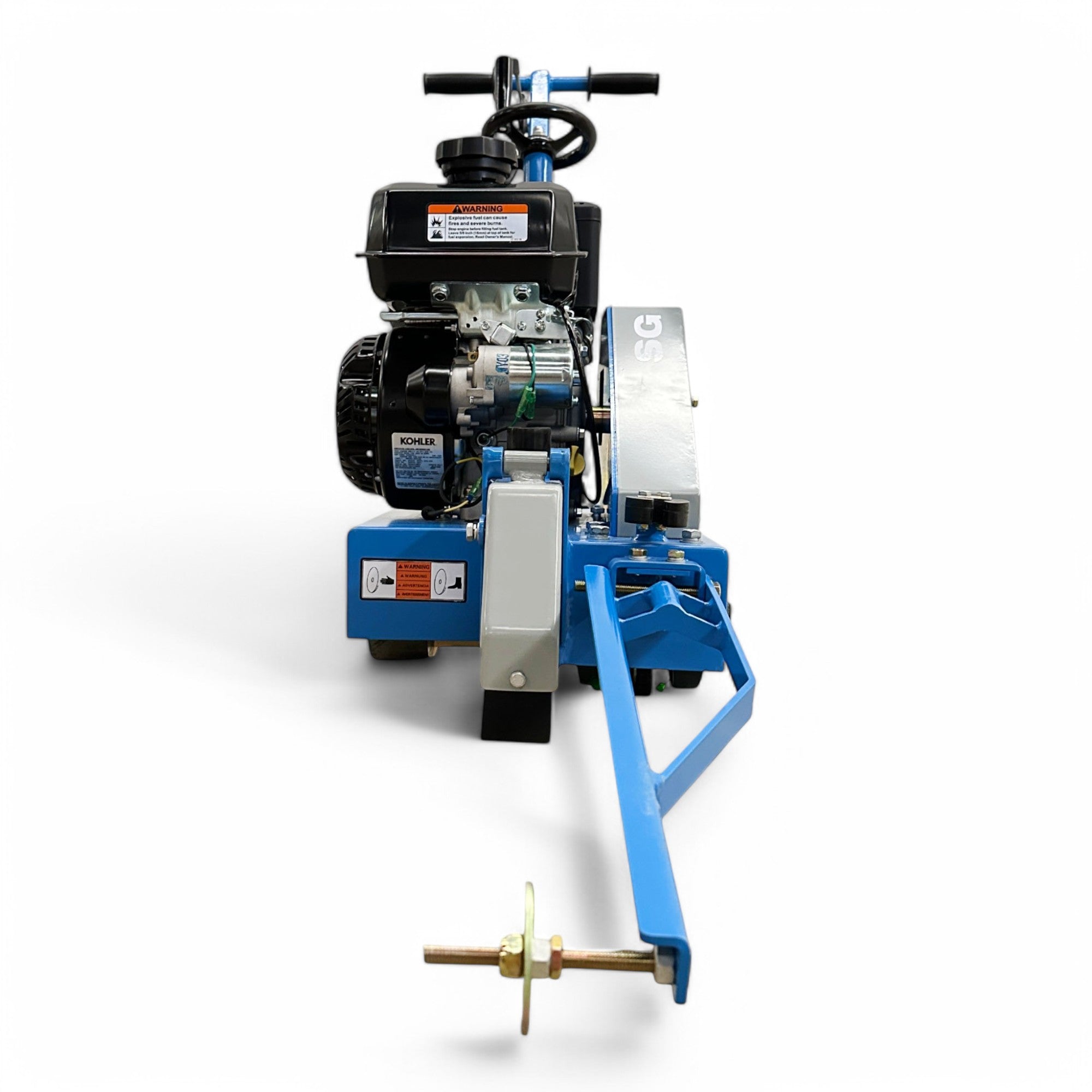 Bartell SG10 Walk-Behind Green Concrete Saw | Kohler 7 HP Gasoline